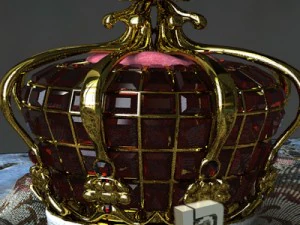 ruby crown 3D Model