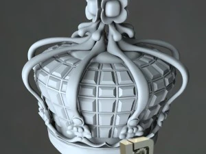 ruby crown 3D Model