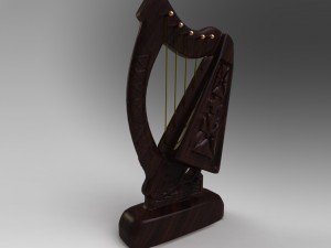 harp 3D Model