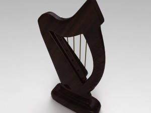 harp Modèle 3D