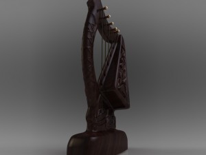 harp Modèle 3D
