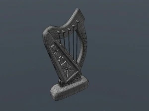 harp 3D Model
