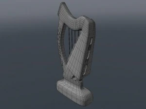 harp 3D Model