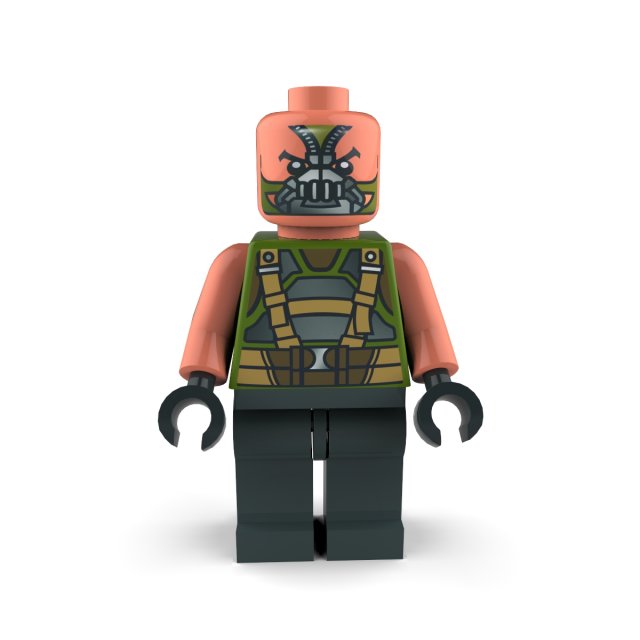 bane 3D Model .c4d .max .obj .3ds .fbx .stl .blend 