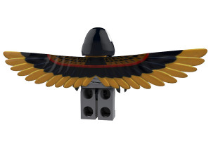 flying attack mummy 3D Model