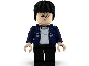 harry potter casual 3D Model