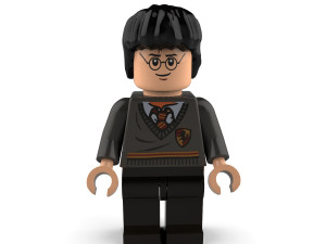 harry potter uniform 3D Model
