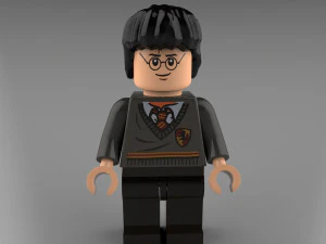 harry potter uniform 3D Model