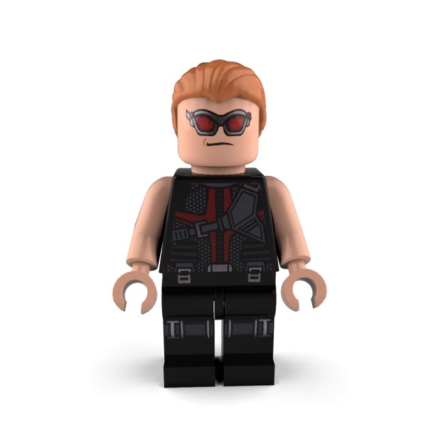hawkeye 3D 모델 .c4d .max .obj .3ds .fbx .stl .blend 