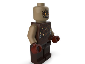 hunter orc Modelo 3D