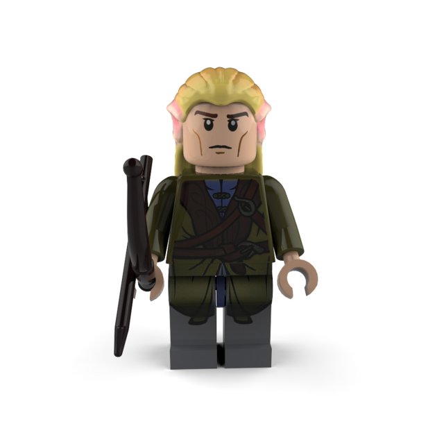 legolas 3D Модель .c4d .max .obj .3ds .fbx .stl .blend 