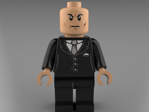 lex luthor Model 3D