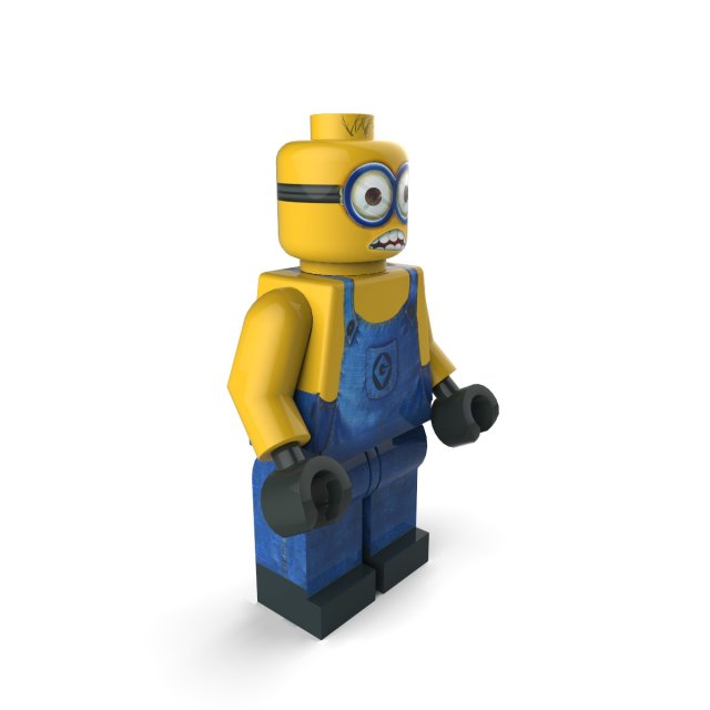 minion guilty Modello 3D .c4d .max .obj .3ds .fbx .stl .blend 