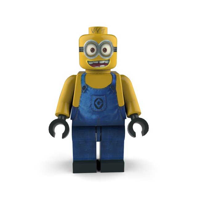 minion idea 3D 모델 .c4d .max .obj .3ds .fbx .stl .blend 