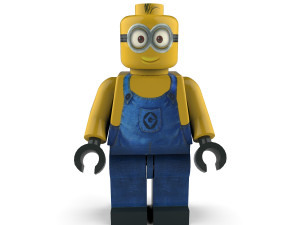 minion surprised 3Dモデル