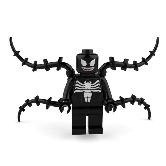 venom 3D Model .c4d .max .obj .3ds .fbx .stl .blend 