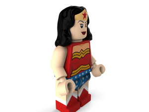 wonder woman Modelo 3D