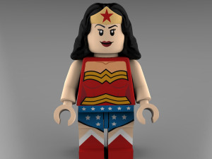 wonder woman Modelo 3D
