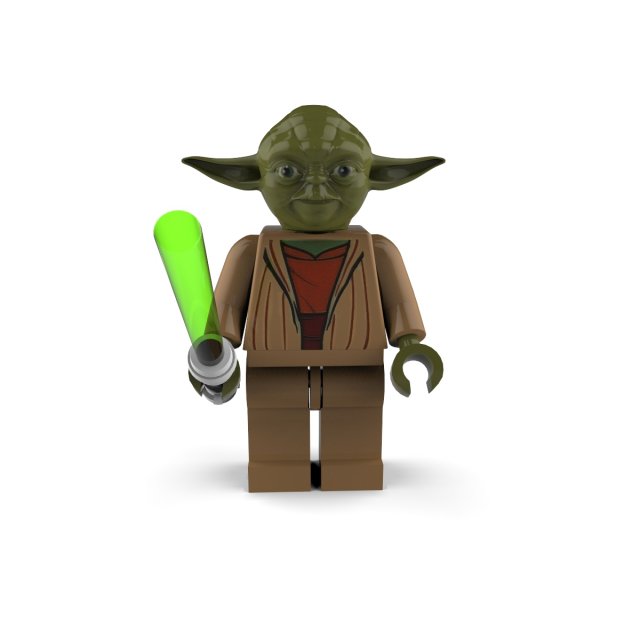 yoda 3D-Modell .c4d .max .obj .3ds .fbx .stl .blend 