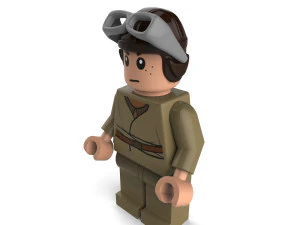 young anakin 3D Model