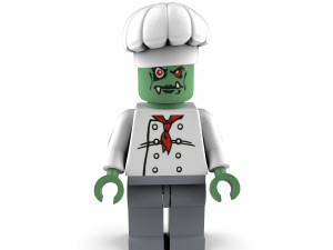 zombie chef 3D Model