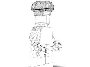 zombie chef 3D Model