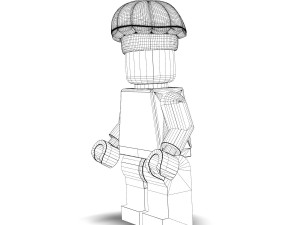zombie chef 3D Model