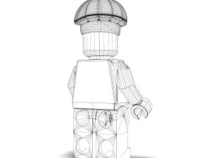 zombie chef 3D Model