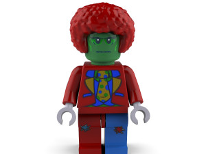 zombie clown 3D Model