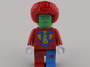 zombie clown 3D Модель