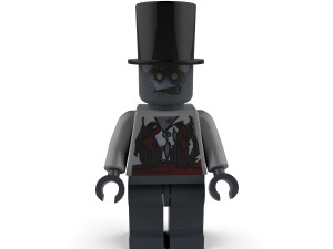 zombie groom 3D Model