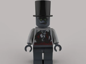 zombie groom 3D Model