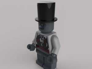 zombie groom 3D Model