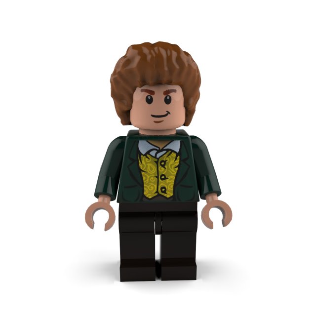 merry brandybuck Modelo 3D .c4d .max .obj .3ds .fbx .stl .blend 