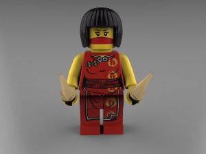 ninja girl 3D Модель