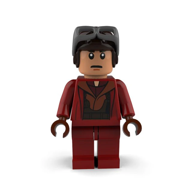 スターウォーズのパイロット 3Dモデル .c4d .max .obj .3ds .fbx .stl .blend 