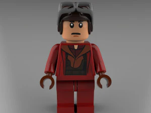 スターウォーズのパイロット 3Dモデル
