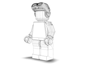 star wars pilot Modello 3D