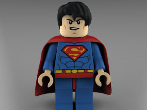 superman 3Dモデル