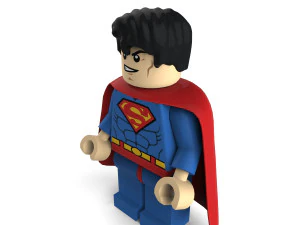 superman 3D Model