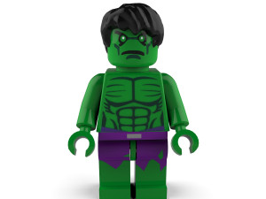 the hulk 3D मॉडल
