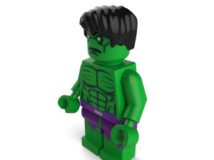 the hulk 3D मॉडल