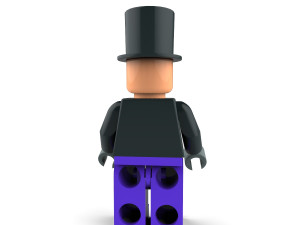 the penguin 3D-Modell