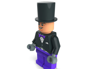 the penguin 3D-Modell