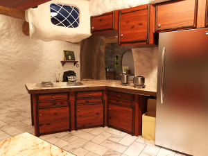 Snow White Cottage 3D Model