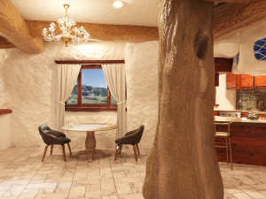 Snow White Cottage 3D Model