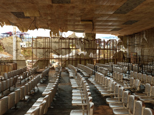 Damaged Theater 3D Модель
