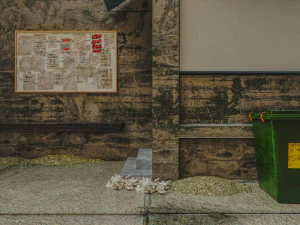 Simple Street Way 3D Model