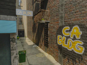 Simple Street Way 3D Model