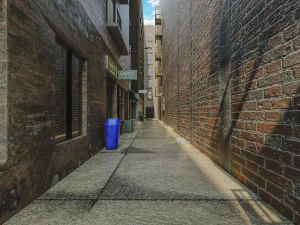 Simple Street Way 3D Model